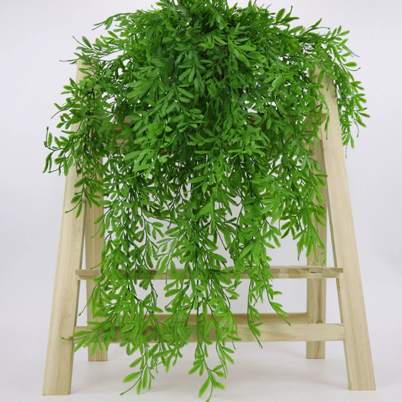

Artificial Flowers plants Wall Hanging Vine Greenery Garland Faux Willow Rattan Home Garden Wedding Decoration