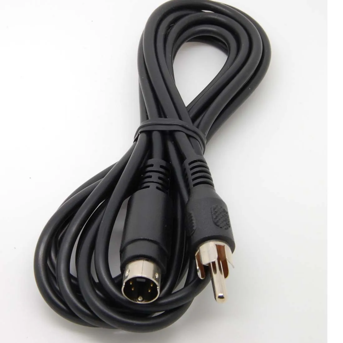 10 قطعة 6.5 قدم 5FT S-VIDEO إلى كابل RCA DVD الحبل SVHS S-VHS M/M التلفزيون 4PIN الذكور التلفزيون