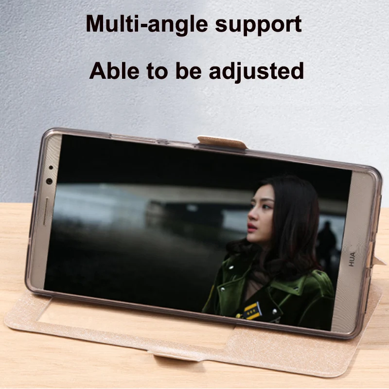 Кожаный чехол с передним окном для Huawei Mate 8 6 0 &quot Чехол телефона Mate8 задние Чехлы MT8