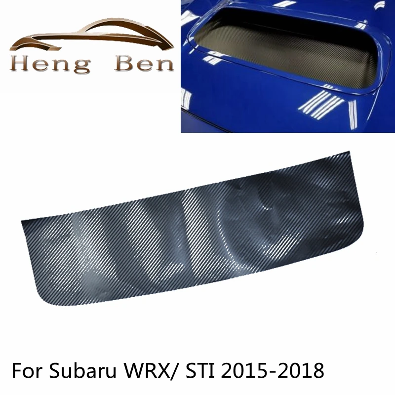 1 шт. карбоновый капюшон Совок накладка наклейка для Subaru WRX/STI