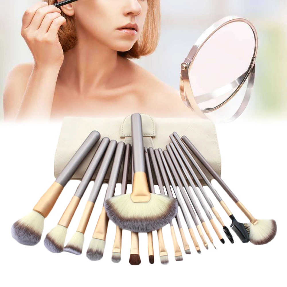 Sombra Em Pó Make Up Brushes Cosméticos