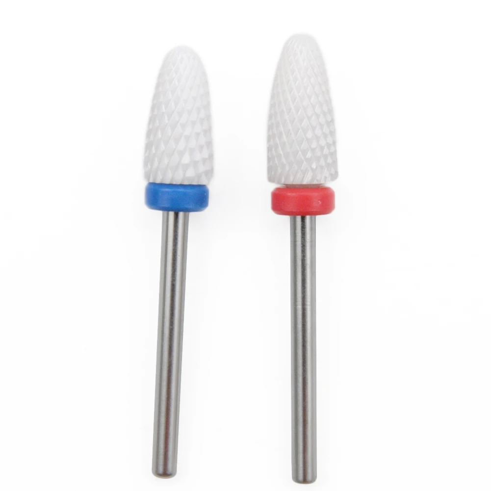 

Ceramic Electric Manicure Drill Bits Machine Ceramic Nozzle Nail Drill Bit Drill Accessory UV Gel Tips Remover Nail Salon Tools