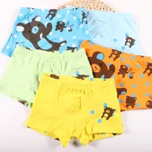 6 шт./партия, трусы-боксеры для мальчиков, нижнее белье для маленьких мальчиков, детские трусики, детское нижнее белье с изображением машины такси, хлопковые шорты для детей, трусики