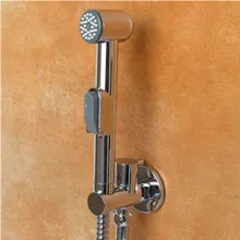 Биде спрей душ Shattaf Комплект Ручной Туалет вложений латунь G1/" клапан Ducha Higienica пеленки опрыскиватель Туалет биде спрей