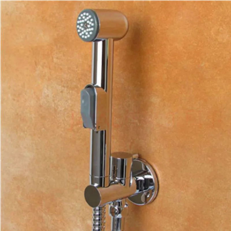 Bidet Spray Douche Shattaf kit Hand Held Toilet Attachment Brass G1/2