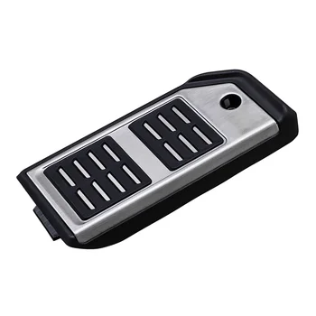 

For Audi Q7 2016-2019 Footrest Dead Pedal Cover Foot Rest Plate Pad Accessories