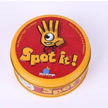 Оригинальные Spot it классические карточные Игры и Пазлы карточные игры для детей Детская бумажная настольная игра