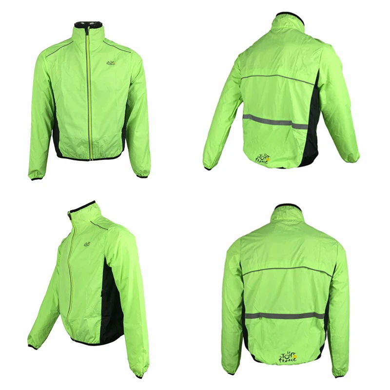 Горячая Распродажа, велосипедная Джерси с длинным рукавом для мужчин и женщин, куртки для велоспорта, дышащая ветрозащитная штормовка, дождевик