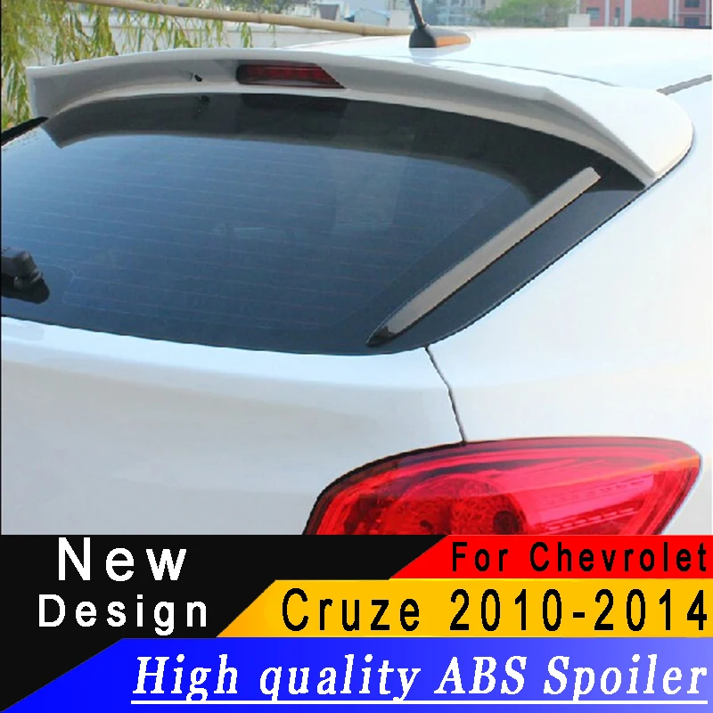 Спойлер для хэтчбека Chevrolet Cruze 2009-2014 высококачественный праймер из АБС-пластика