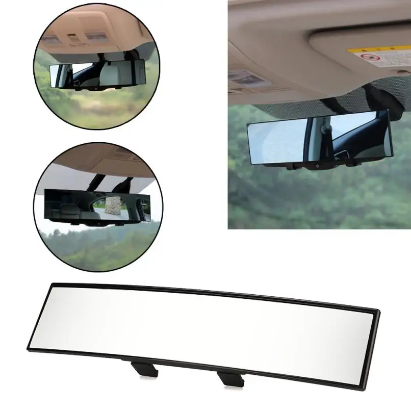 

CARPRIE Universal Large Vision Car Proof Mirror Outlook Interior Car Wide Angle Interior Rearview Mirror Apr4 Drop Ship