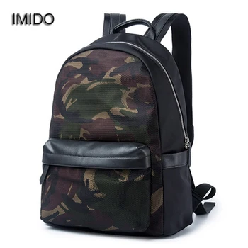

IMIDO Brand Designer Camouflage Backpack Men backbags travel bag Boys School Backpacks for Male Rucksack mochilas escolar SLD162