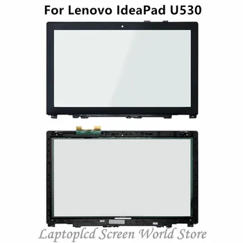 

FTDLCD 15.6'' TouchScreen Glass Digitizer+Frame For Lenovo IdeaPad U530 59428053 59401453 59402351