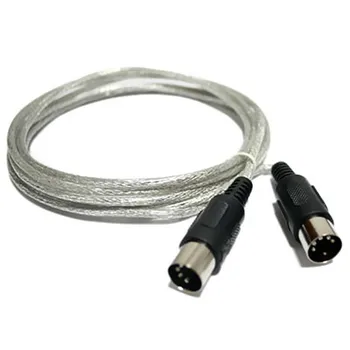 

Newest Fengru 10pcs MIDI Cable 5 Pin cable connector leads standard 3M using MIDI devices for electronic piano synthesizers