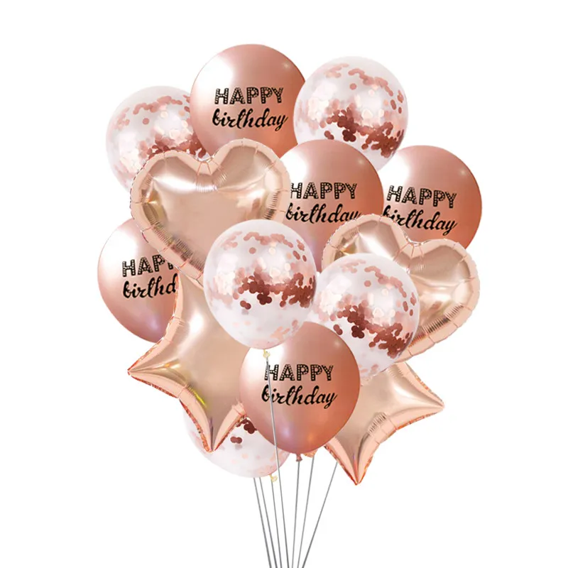 Chicinlife 1 комплект розового золота шары на день рождения для детей будущей мамы