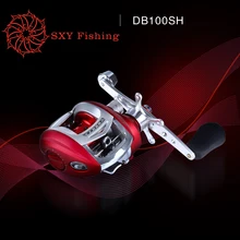 DBR/L10A, водяное колесо, Магнитная Тормозная Рыболовная катушка, 5 валов, рыболовная сила, 4 кг, колесо плот, супер легкая Рыболовная катушка