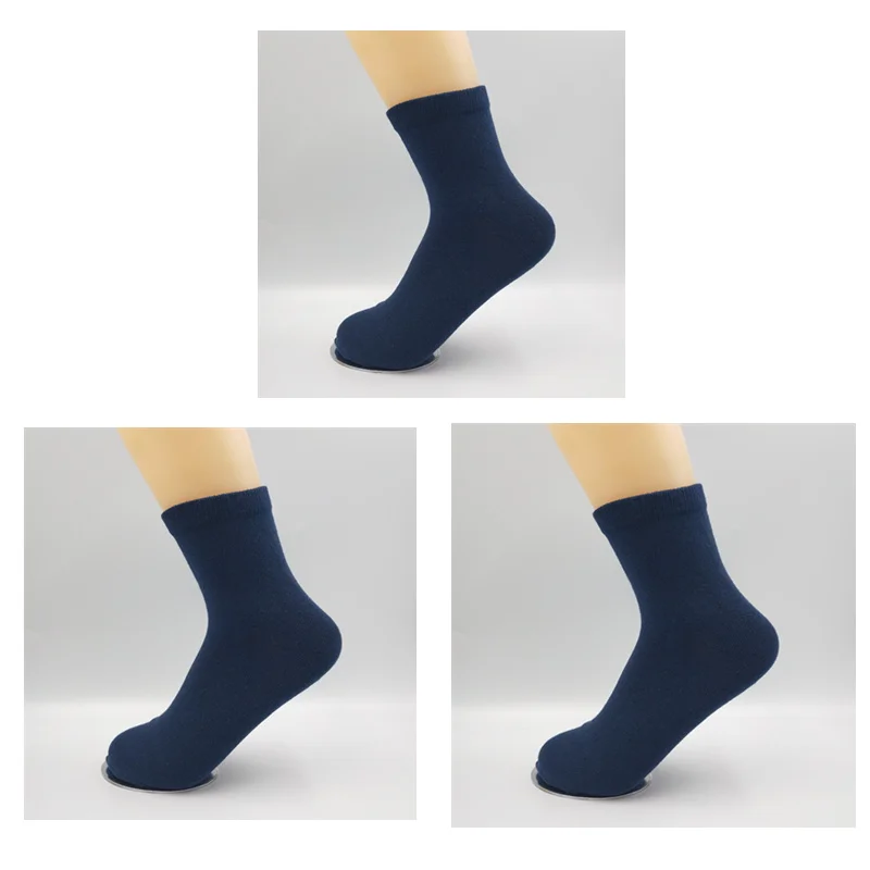 

3Pcs/Lot men business Socks Embroidery bee Breathable Cotton socks Men Deodorant casual blue white black short socks mens gifts