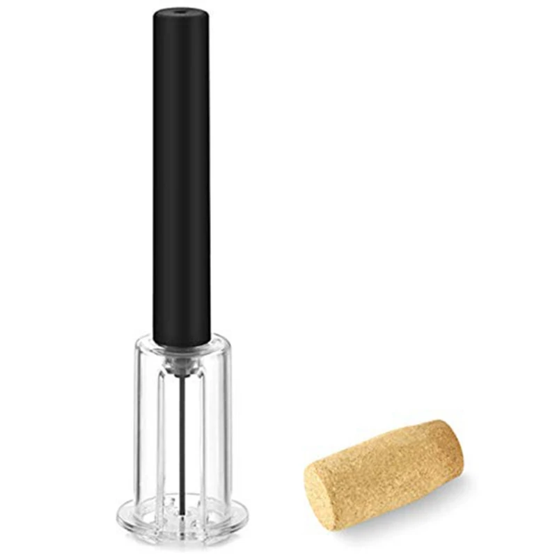 

Red Wine Opener Air Pressure Stainless Steel Pin Type Bottle Pumps Corkscrew Cork Out Tool New