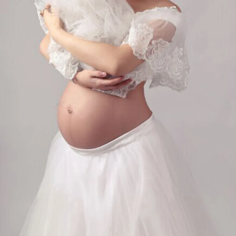 Юбки для беременных+ кружевные короткие топы фотография беременной женщины платье для беременных арт фото реквизит юбка