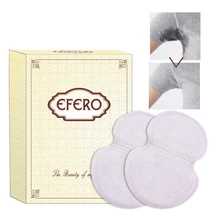 Efero подмышек Пот коврик для потоотделение Лето одноразовые впитывающие, подмышечные дезодоранты наклейка поглощающая коврик для летнего платья 20 шт