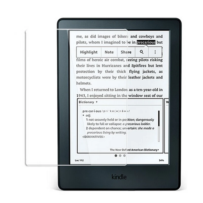 9H Премиум Закаленное стекло для Amazon Kindle Paperwhite 1 2 3 6,0 дюймов 2.5D полное покрытие экрана планшета защитная пленка