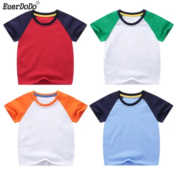 

Kids T Shirt For Boys Sweatshirt Girls Short Sleeve T-shirt Toddler Girls Cotton Tops Baby Boy Girl Tee Children Summer Clothes