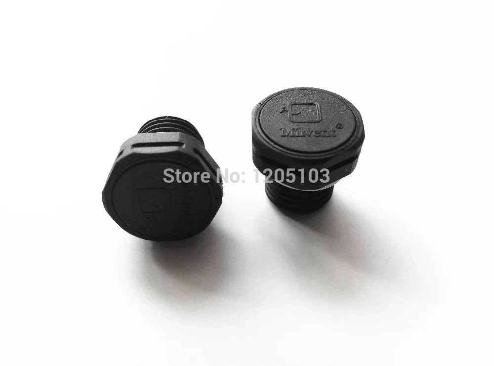 

IP67 IP68 IP69K водонепроницаемый M12 * 1,5 вентиляционная пробка винтовые вентиляционные отверстия водонепроницаемые VAVLE черного цвета