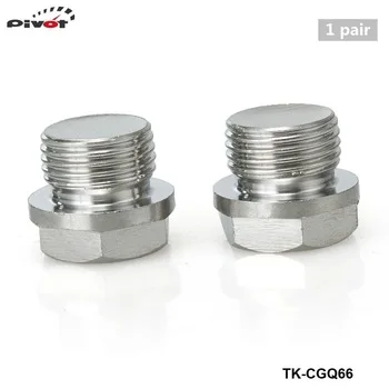PIVOT - Stainless Steel Hex Bolt Bung Plug for Oxygen Sensor Bung Thread PT-CGQ66