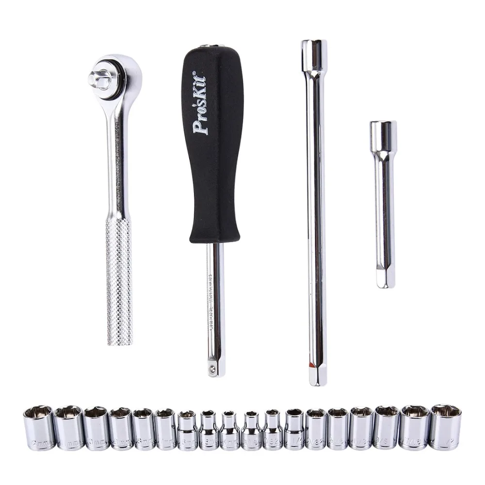 23 PCS 1/4 inch Socket Head Screwdriver Setin Phone Repair Tool Sets