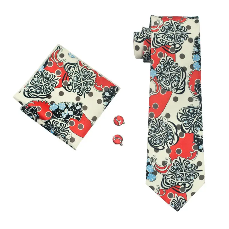 LS-1288 Барри. ван 8,5 см Для мужчин печати галстук высокое качество Шелковый Галстук Ханки Запонки дропшиппинг Галстуки для Для мужчин