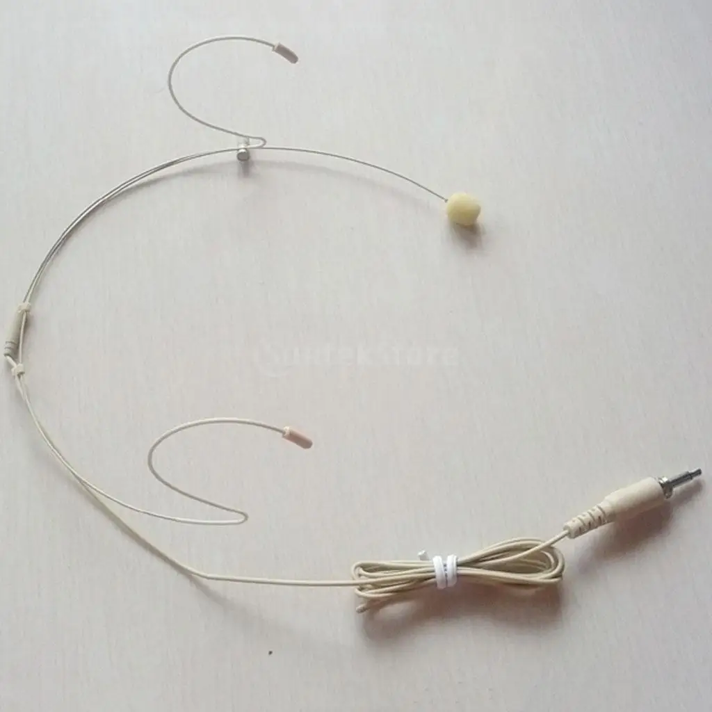 

1 x 3.5mm Wire Headworn Microphone Voice Head-Mounted Microphone Mic For iPhone Samsung Xiaomi Huawei Mobile Phone 3.5mm Mic