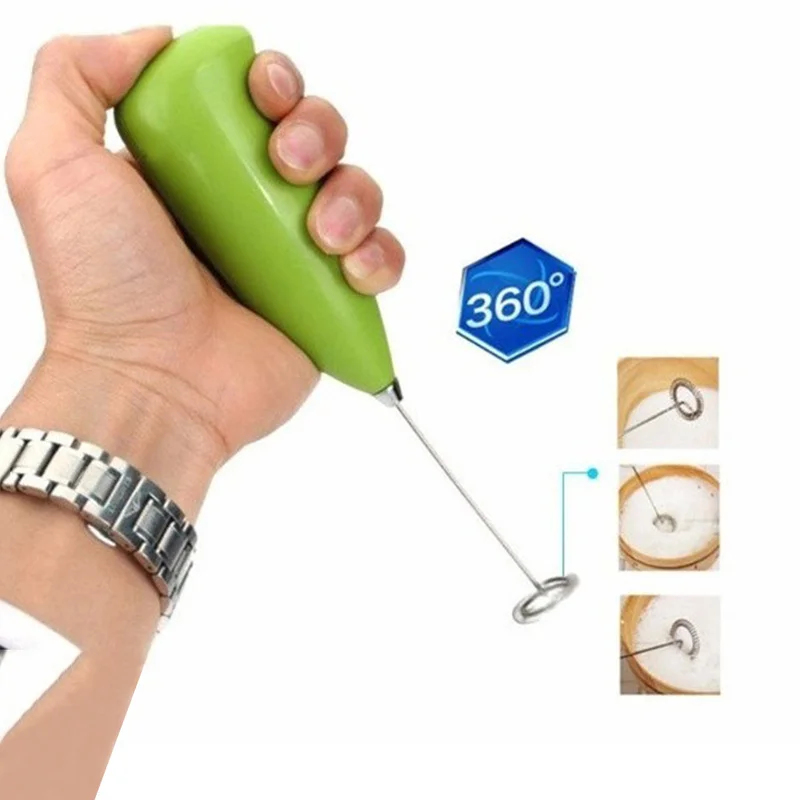 

Egg Beater Kitchen Tool Fitness-oriented Easy Handheld Egg Stirrer Multi-use Electric Stirrer for Coffee/Liquor/Juice Making 1pc