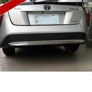 

lsrtw2017 stainless steel car rear bumper trims for toyota prius 2016 2017 2018 xw50