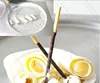 Free Shipping Intelligent temperature control Double round flat pan roll ice cream making fried ice cream machine 4