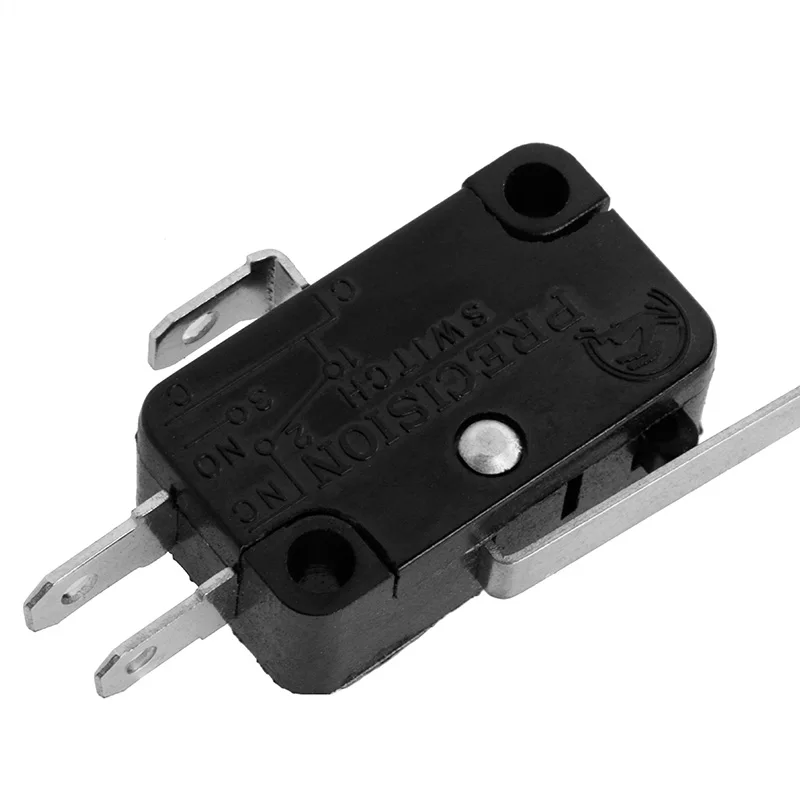 

NEW 5pcs KW7-9 Long Straight Hinge Lever Type SPDT Micro Switch Limit Switch