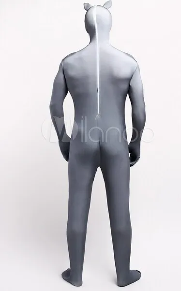 (A5-027)New Arrival Cartoon Totoro Lycra Spandex Zentai Suit Halloween Costume