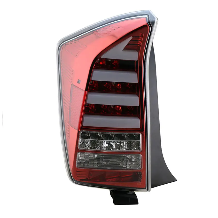 Автомобильный Стайлинг светодиодный задний фонарь для Toyota Prius задний светильник s для Prius задний светильник DRL+ указатель поворота+ тормоз+ светодиодные фонари заднего хода - Цвет: Red