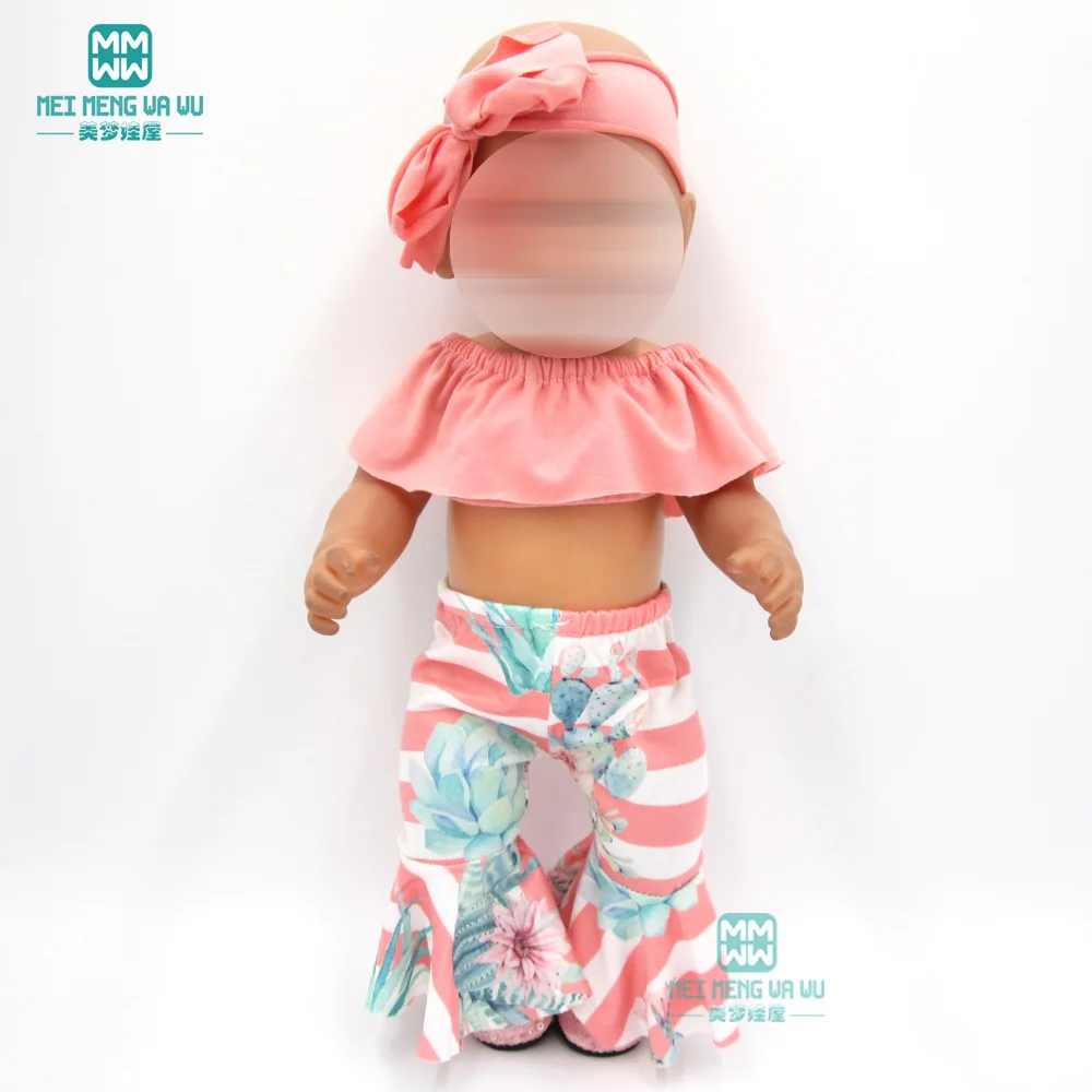 Одежда для куклы 43-45 см аксессуары для куклы для новорожденных балетное платье детский купальник, костюм для дайвинга