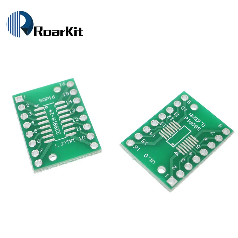 7 видов печатной платы SOP8 SOP14 SOP16 SOP20 SOP24 SOP28 QFP FQFP TQFP Поворотный к DIP адаптер