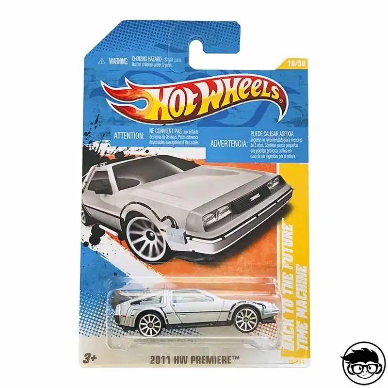 hot wheels 2011 back to the future time machine
