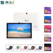 iRULU eXpro X1s 7 » Планшет ПК четырехъядерный процессор 1024 * 600 HD Android4.4 планшет 16 ГБ ПЗУ двойная камера поддержка OTG WIFI с клавиатурой