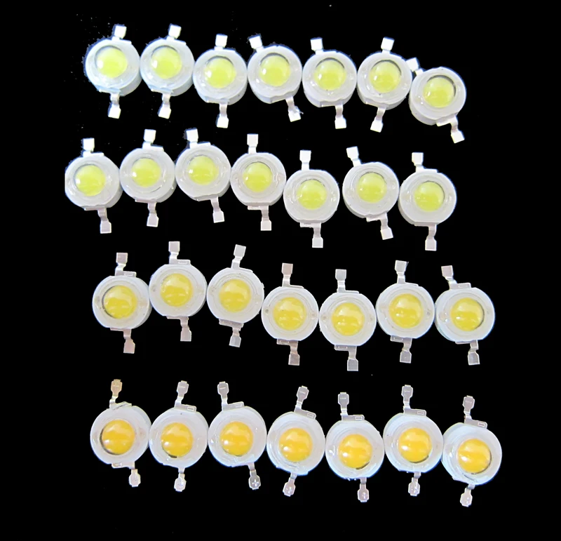 

10pcs/lot 1W 3W 5W Warm White 3500K Netrual White 4500K Cool White 6500K Cold White 10000K 20000K 30000K LED Bead Light Parts