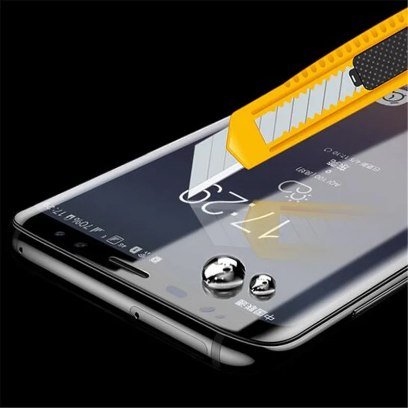 5D полное покрытие закаленное Стекло для samsung Galaxy S9 S8 Plus Note 8 Экран Защитная пленка |