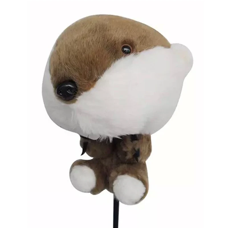 Golf wood cover Squirrel Golf Club Hugger Head Cover Best golf Gift / Golf Aninimal Head Cover