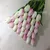 31PCS/LOT PU Mini Tulip Flower Real Touch Wedding Flower Bouquet Artificial Silk Flowers For Home Party Decoration 10
