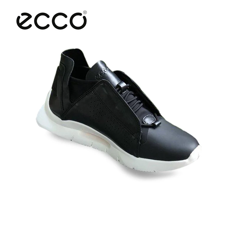 

Ecco 2019 Comfortable Casual Wearable Hiking Sneakers Men Non-slip Running Shoes Quality Genuine Leather Men Moccasins Shoes