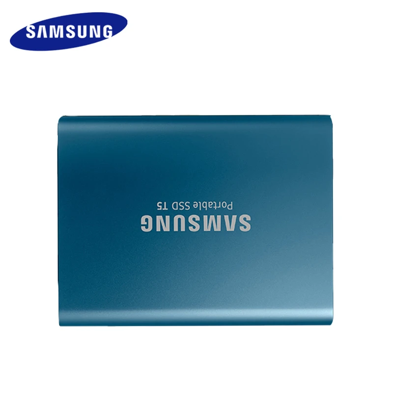 Портативный SSD накопитель Samsung T5 250 ГБ 500 Гб ТБ внешний твердотельный жесткий диск