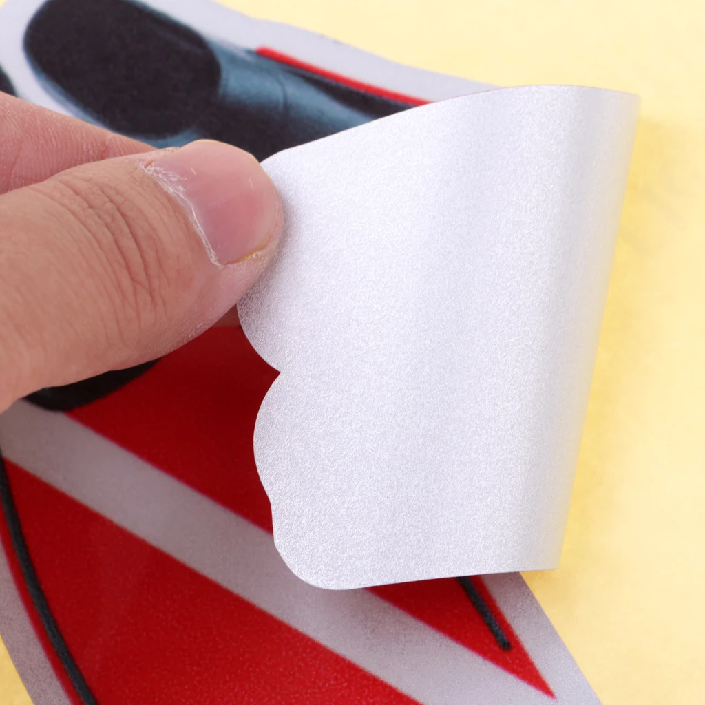  4 Pieces Scuba Dive Flag Fins Flippers Sticker Decal Boat Truck Graphic for Water Sports Swimming Boat Diving Car Truck Window
