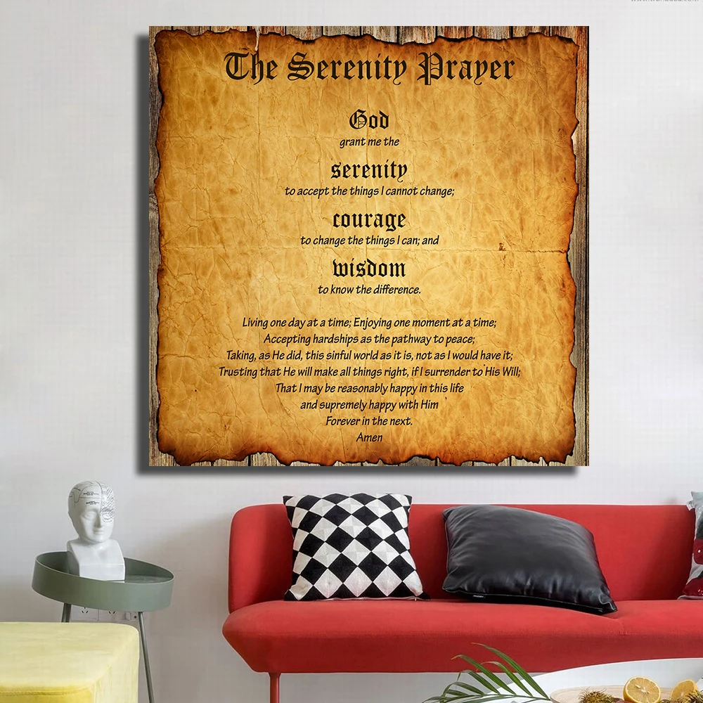 Serenity Prayer Wall Decor online get cheap serenity prayer art -aliexpress | alibaba group Serenity Prayer Wall Decor online get cheap serenity prayer art -aliexpress | alibaba group