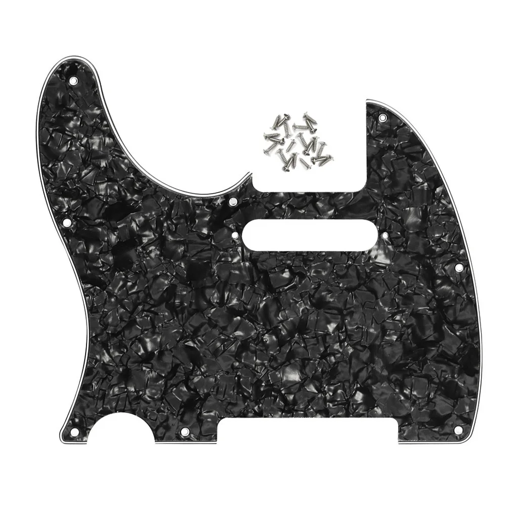 Buy Black Pearl 4Ply Guitar Pickguard Left Handed