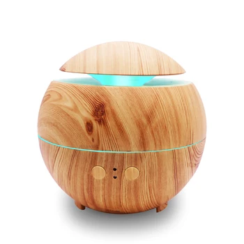 

600ml Ultrasonic Cool Mist Humidifier Air Purifier Aroma Essential Oil Diffuser 7 Color Change LED Night Light for Office Home